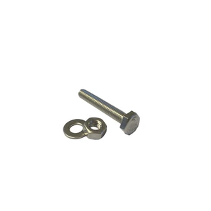Marine Pre-Packs A4 Stainless Steel Hex Head Set Screw M4x25mm 