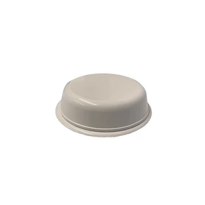 Force 4 White Plastic Mushroom Vent