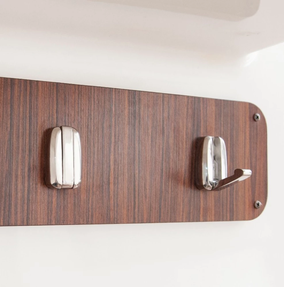 Spring Loaded Coat Hook