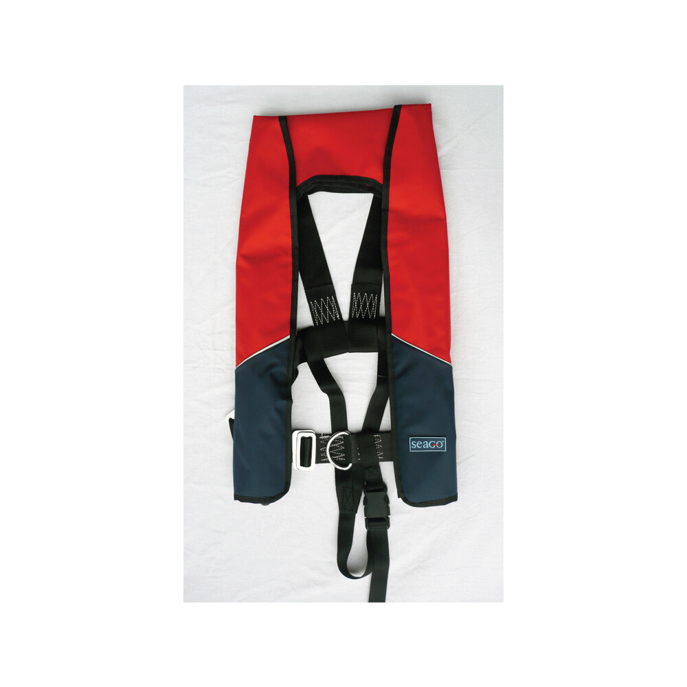 180 Classic Lifejacket Auto/Harness Red/Navy