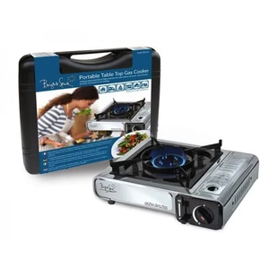 Bright Spark Portable Gas Cooker wFlame Failure Stainless Steel 