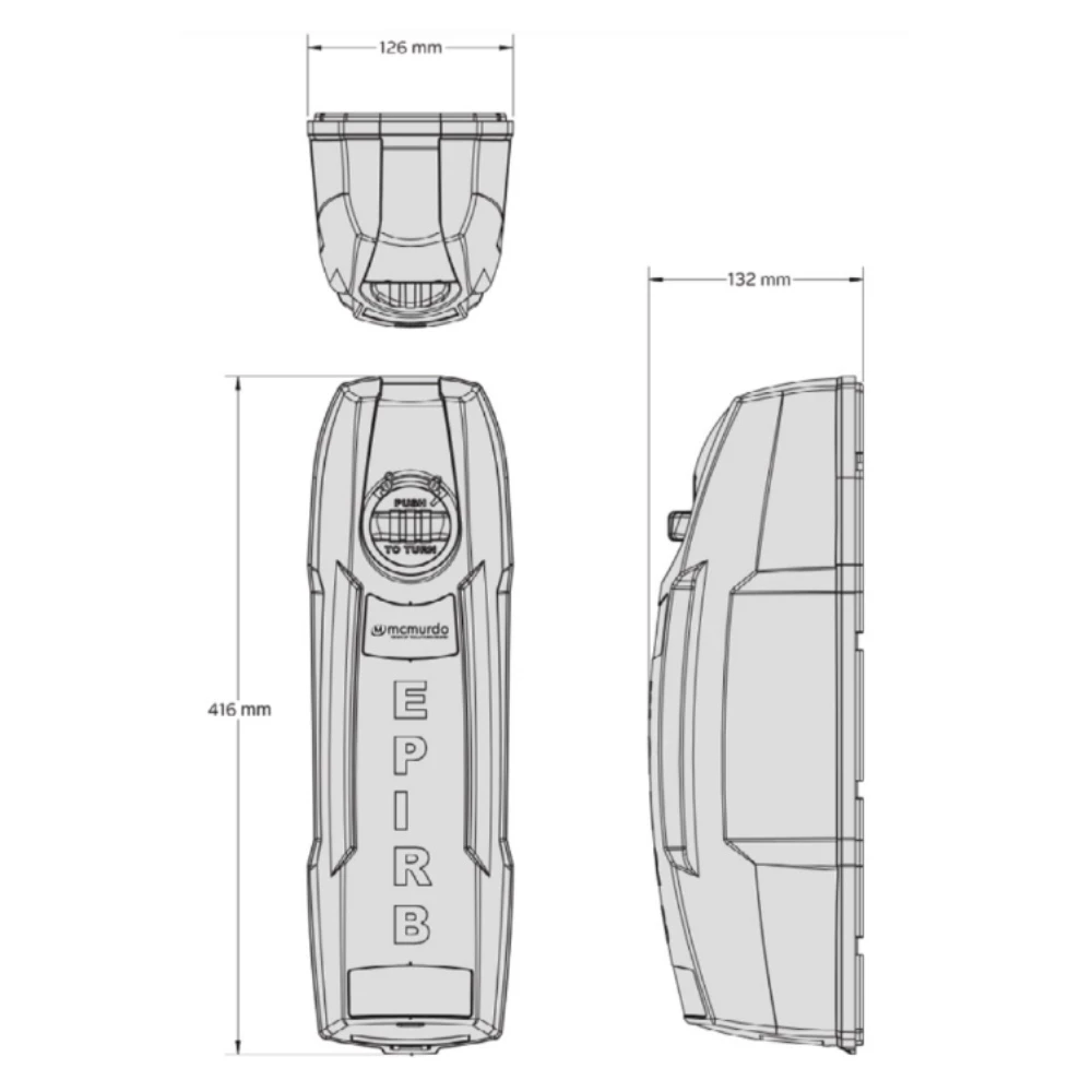 McMurdo SmartFind G8 PLUS AIS Cat.1 Float Free EPIRB