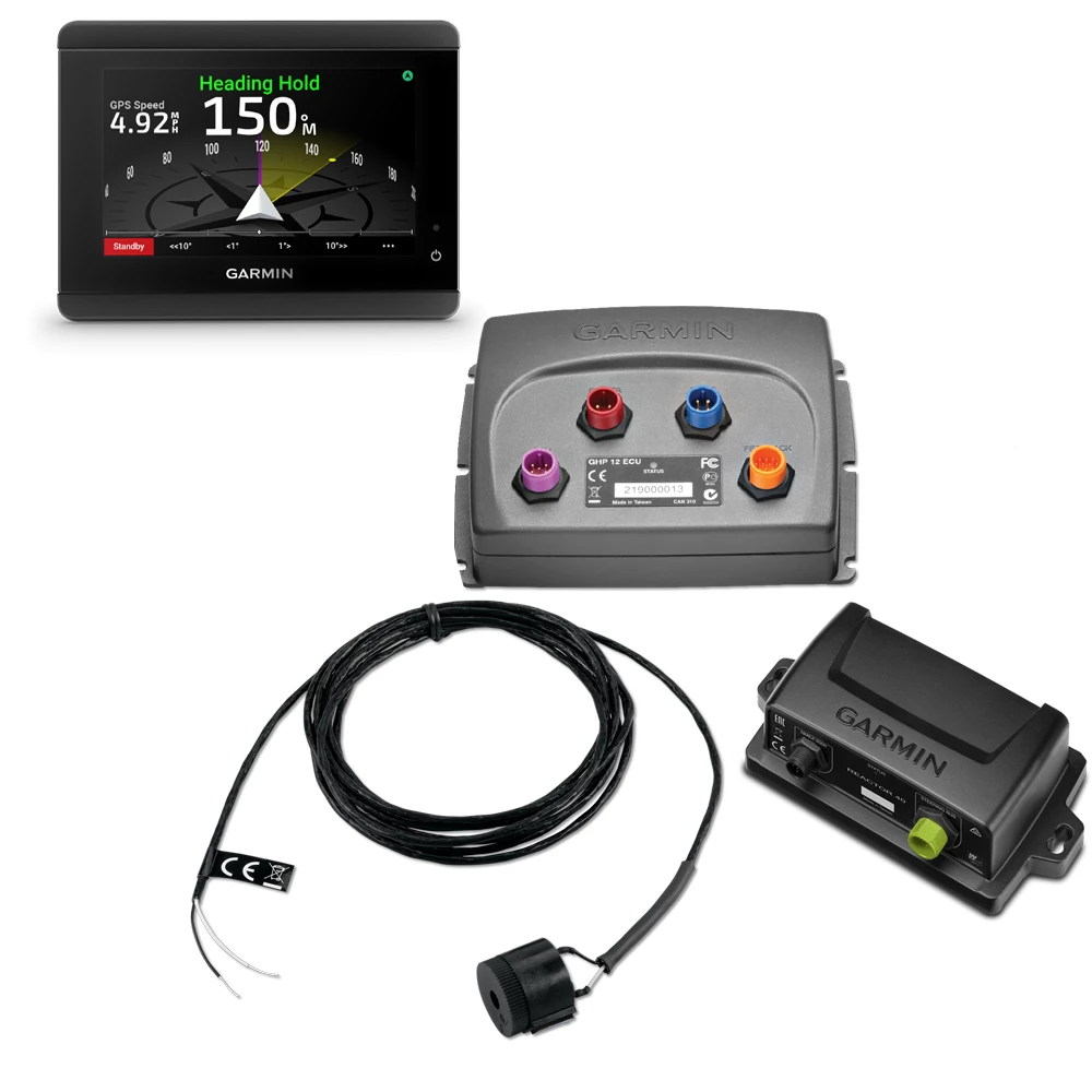 Garmin Reactor 40 Mechanical/Retrofit/Solenoid Autopilot Corepack With GHC 50 Autopilot Instrument
