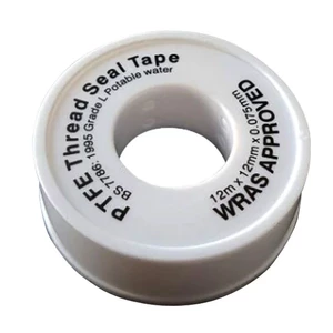 Force 4 PTFE Tape White 12m x 12mm