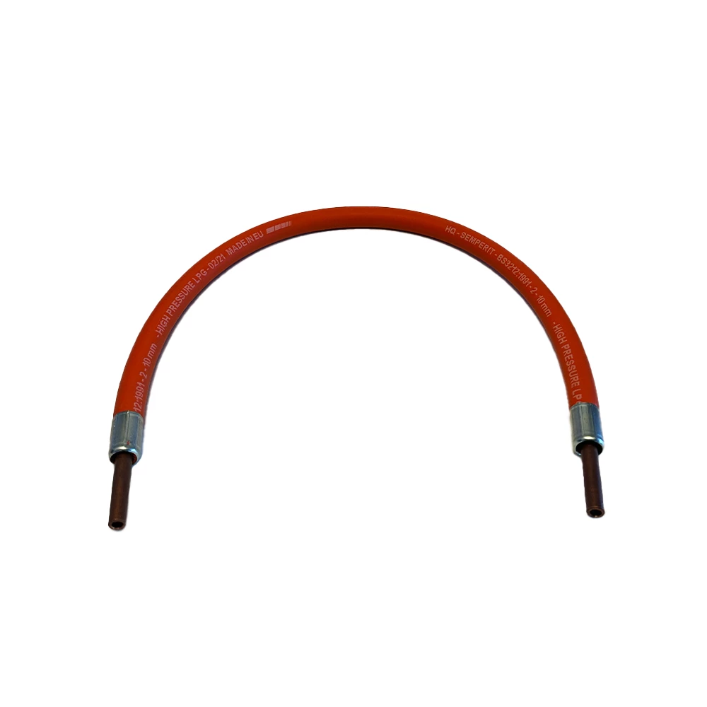 Gas Hose Assembly Orange 3/8&rdquo;x24"