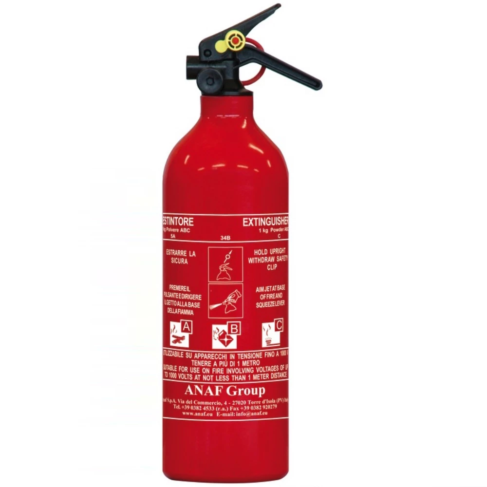 Basic 1kg Dry Powder Fire Extinguisher