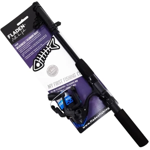 Fladen Wilderness 1.65m Telescopic Fishing Rod Set 