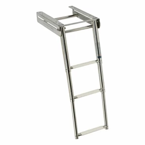 Osculati Telescopic Foldaway Ladder - 3 Step