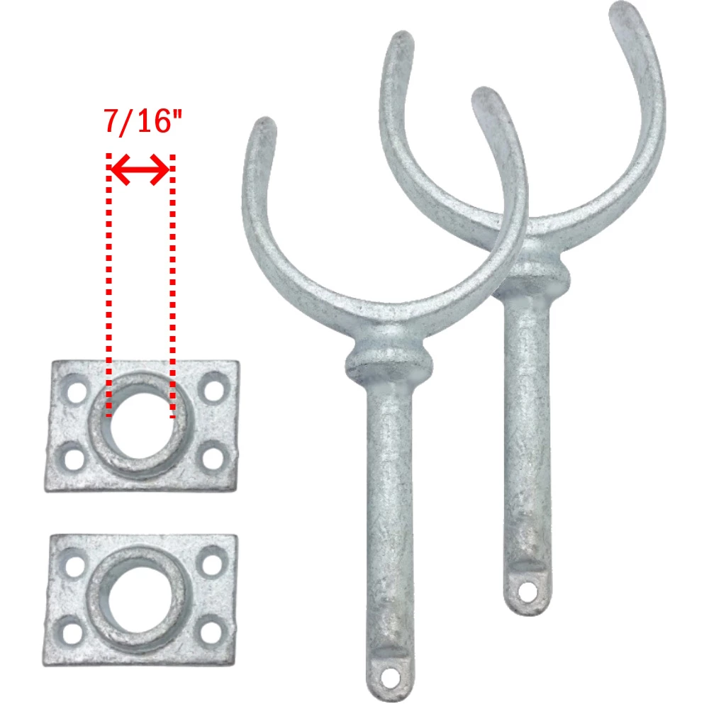 Galvanised Rowlock & Socket Bundle