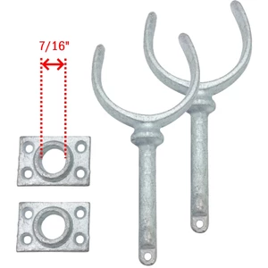 Force 4 Galvanised Rowlock & Socket Bundle 