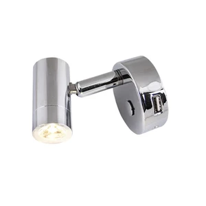 Force 4 LED Cabin Light with USB Socket