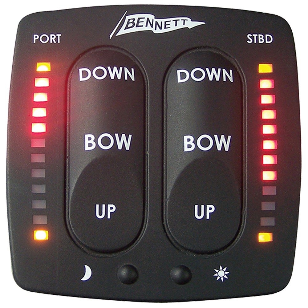 Marine Performance Hydraulic Trim Tab Kit With Electronic Indicator Control