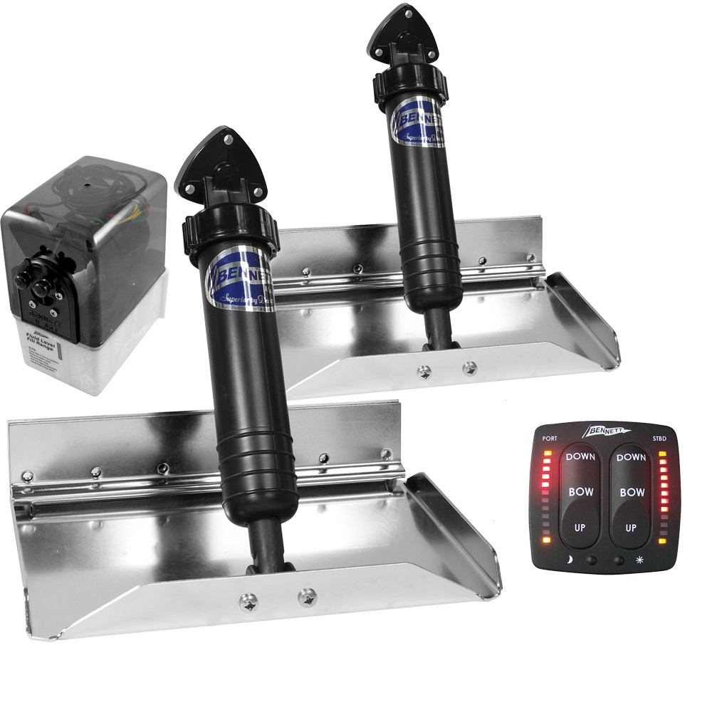Marine Performance Hydraulic Trim Tab Kit With Electronic