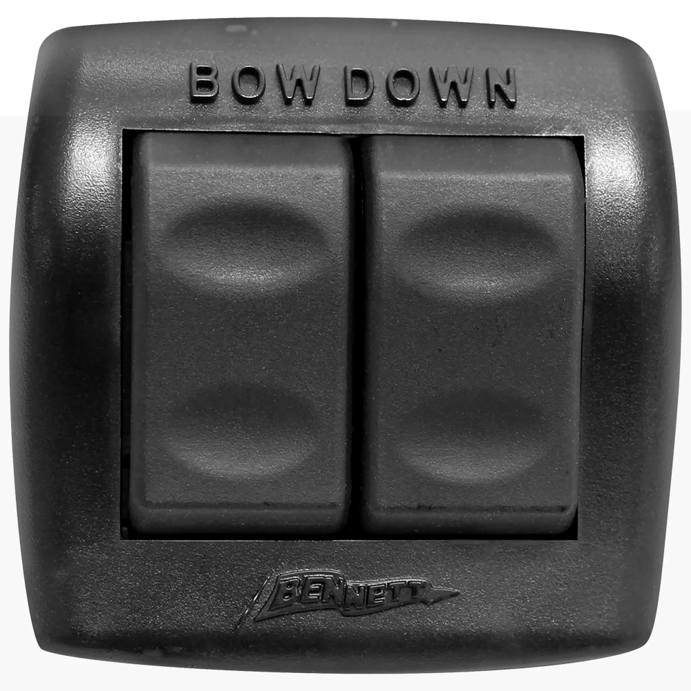 Bennett Marine Euro-Style Rocker Switch Control For Hydraulic Trim Tabs 