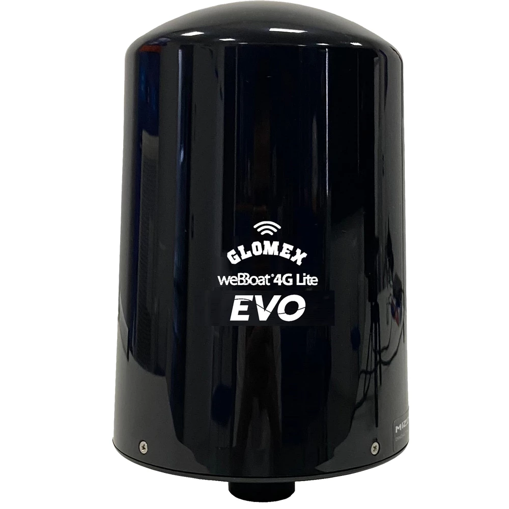 Glomex Webboat 4G Lite EVO Internet Antenna Black