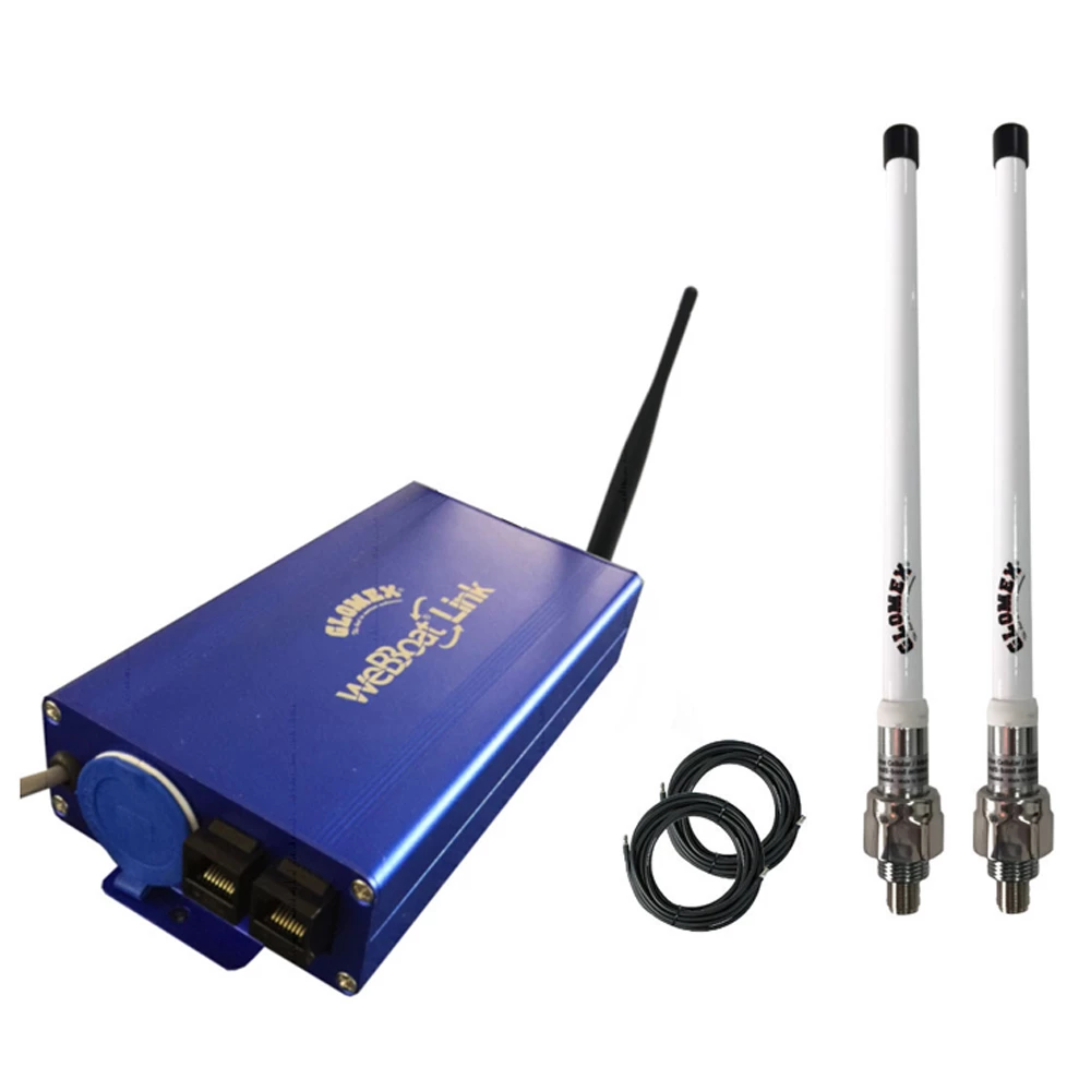 Glomex WeBBoat Link EXT Extended Range Coastal Internet System