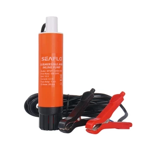 Seaflo Submersible Water Pump Crocodile Clips 12v
