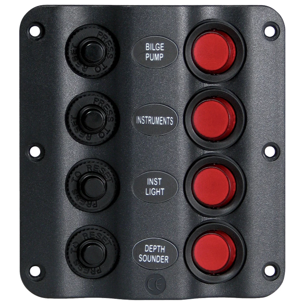 Wave Circuit Breaker Switch Panel