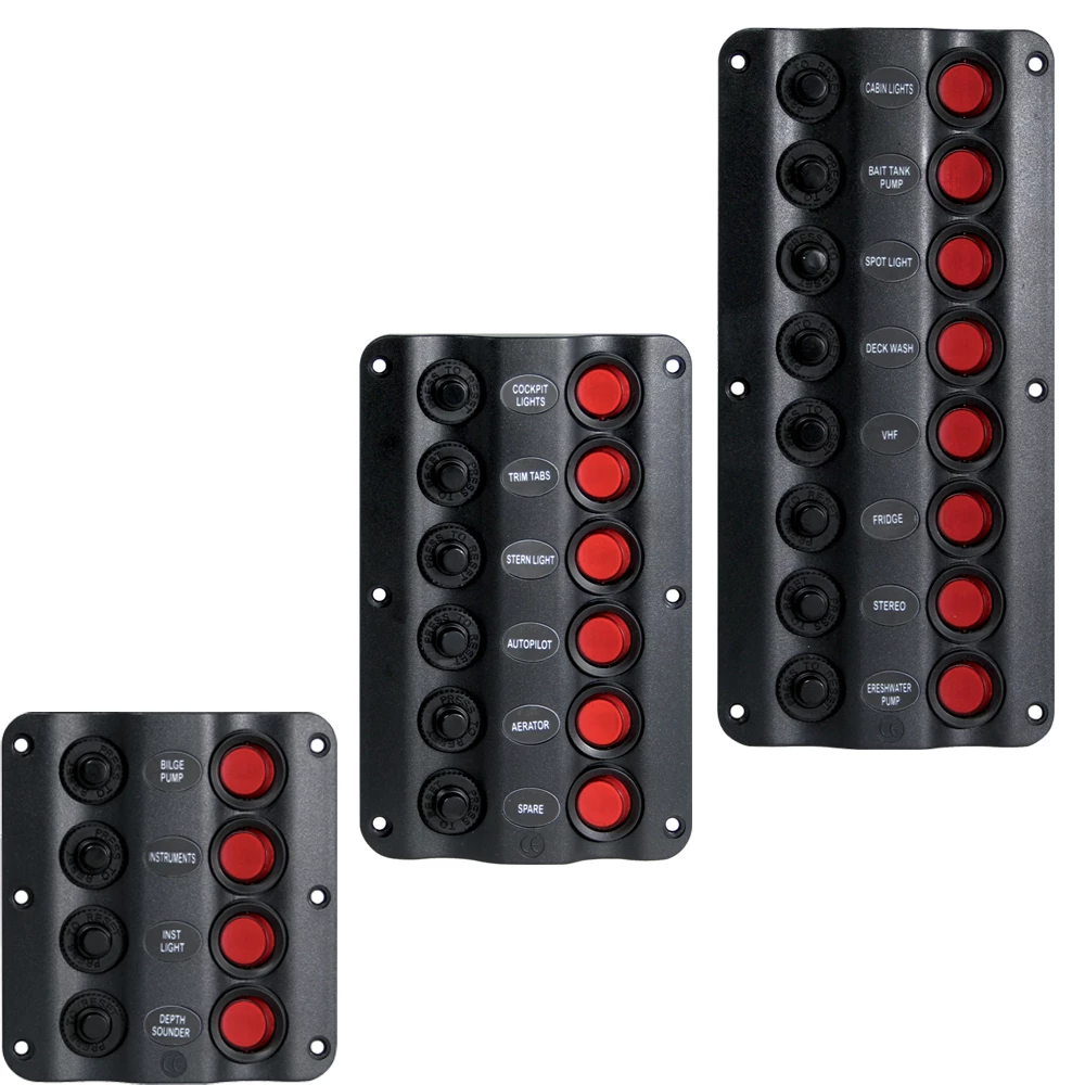 Talamex Wave Circuit Breaker Switch Panel 