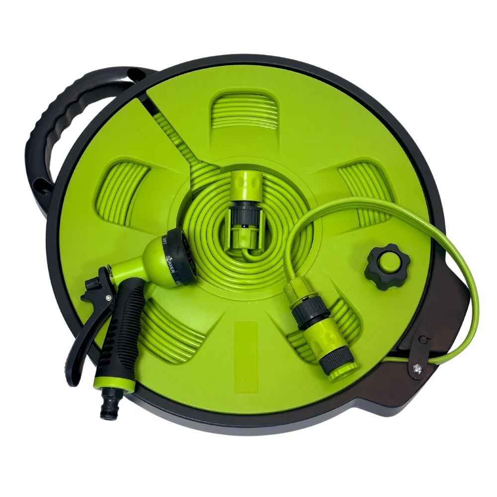 Force 4 15m Flat Water Hose Reel