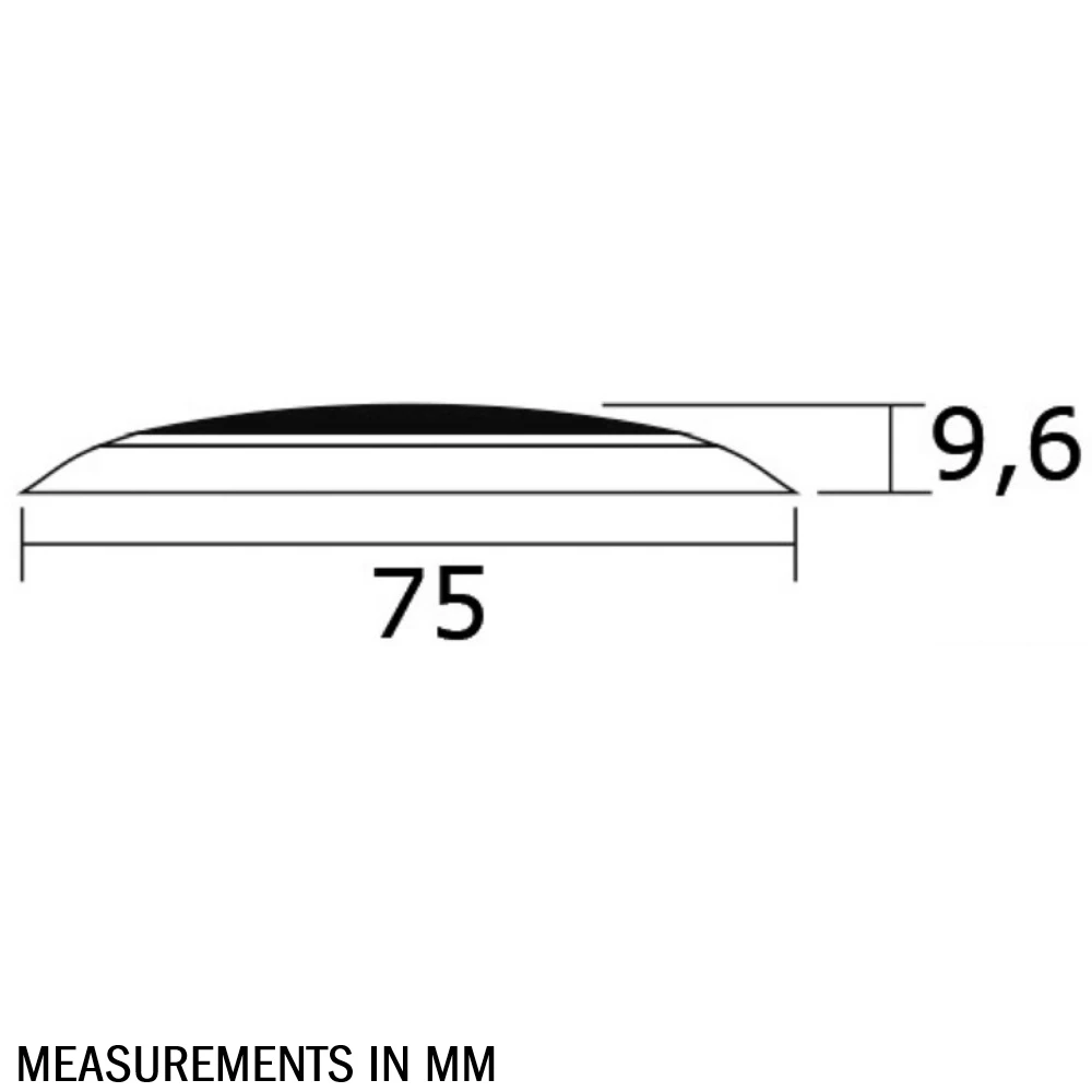 Ultra-Flat LED Ceiling Light Stainless Steel