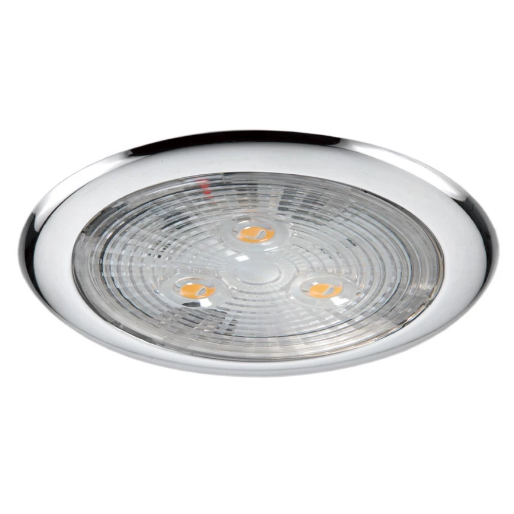 Osculati Ultra-Flat LED Ceiling Light Stainless Steel 