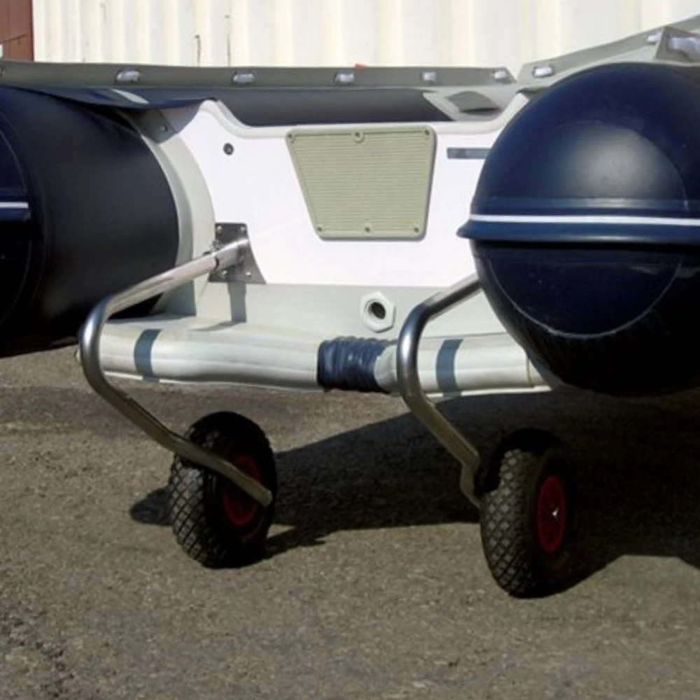 Force 4 Dinghy Wheels for Extended Airdeck Boats 