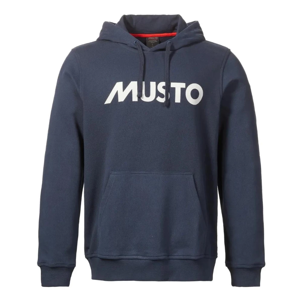 Musto Men's Logo Hoodie Navy