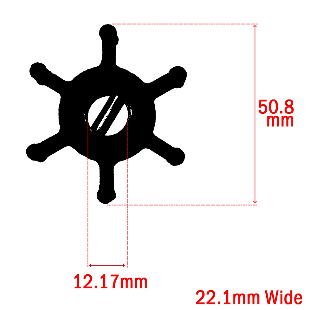Force 4 Impeller for Post 1996 Yanmar 2GM20