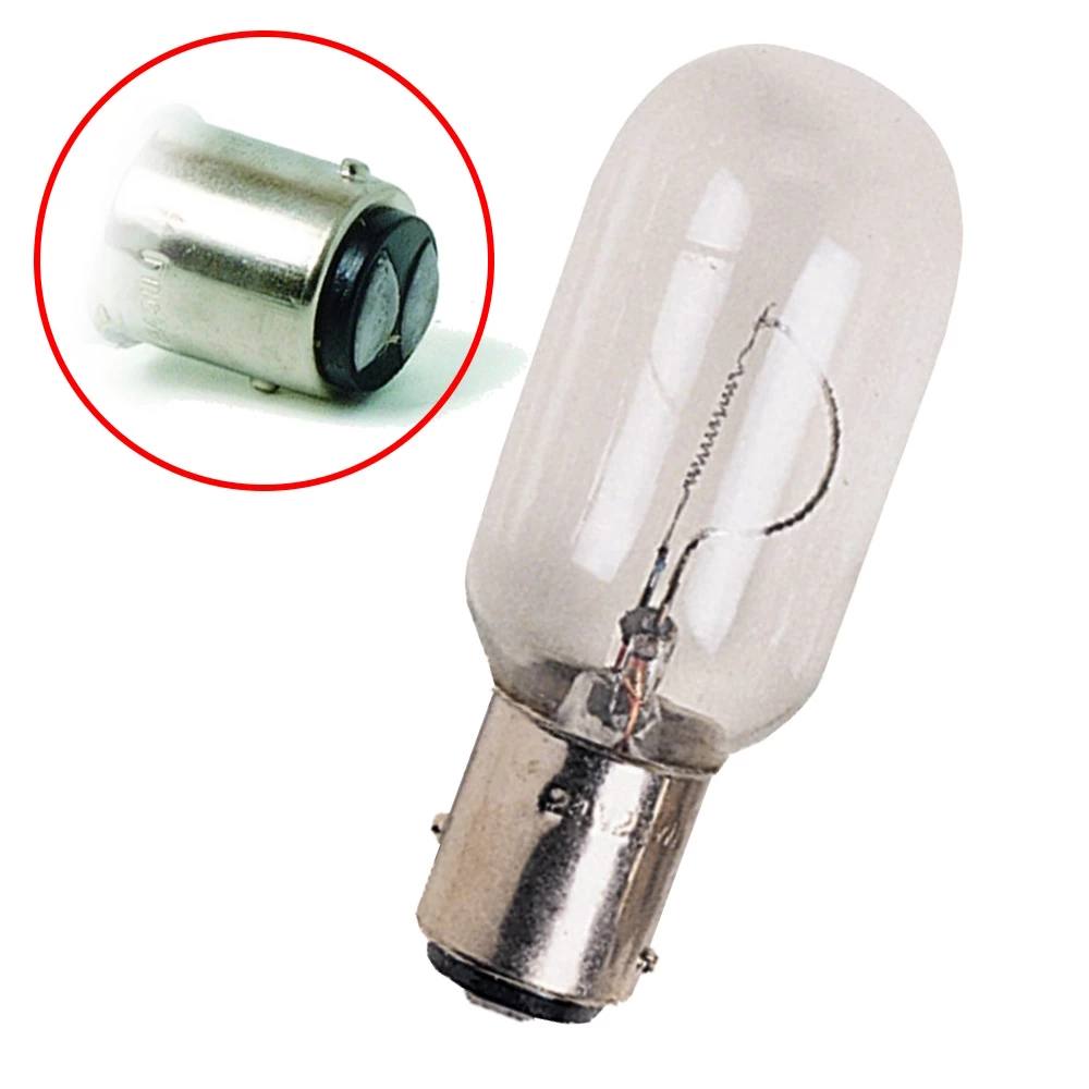 Force 4 Navigation Light Bulb 12V 10W BAY15D Offset Pin 