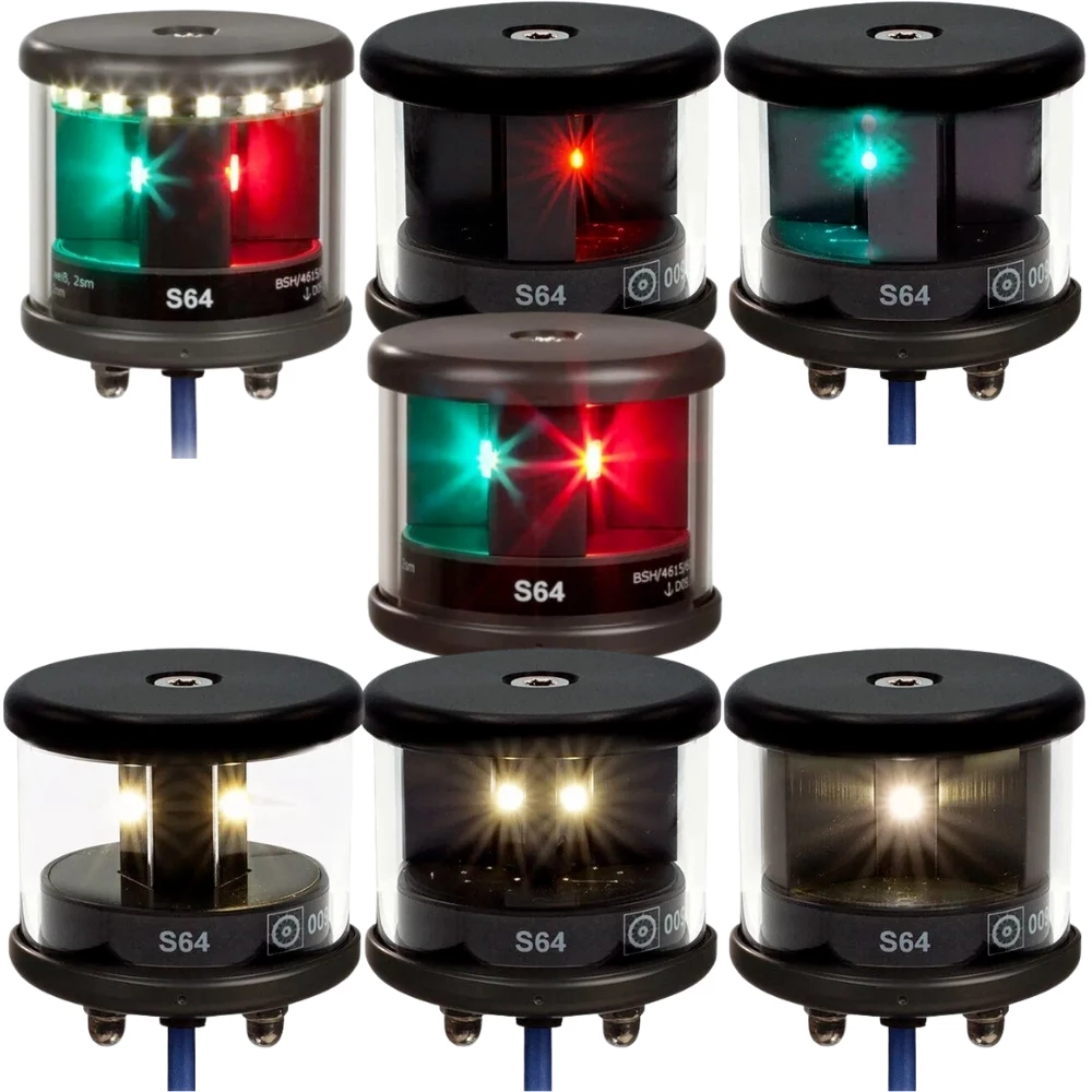 K2W S64 LED Navigation Light - Up to 50m