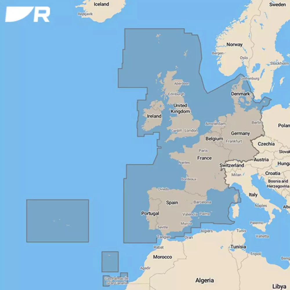 Raymarine Lighthouse Chart 