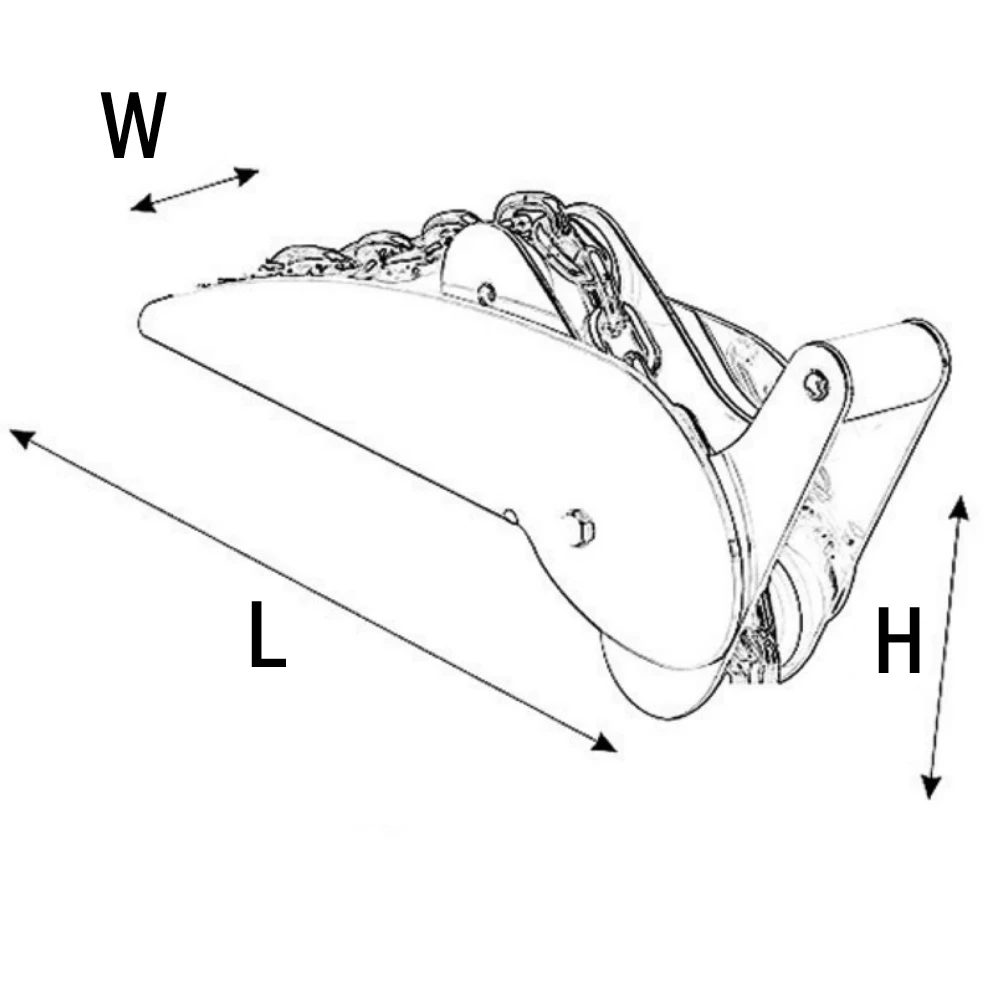 Stainless Steel Hinged Bow Roller