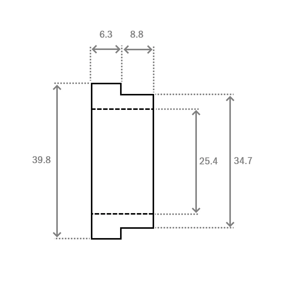 Spare Bush for Puncture Proof Launching Trolley Wheel