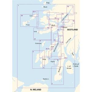Imray 2800 Kintyre to Ardnamurchan Chart Pack 