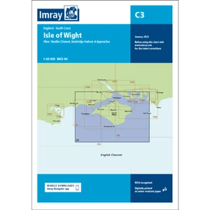 Imray C3 Isle of Wight