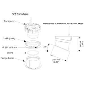 Raymarine P79S SmartDucer with NMEA 2000 Connector 
