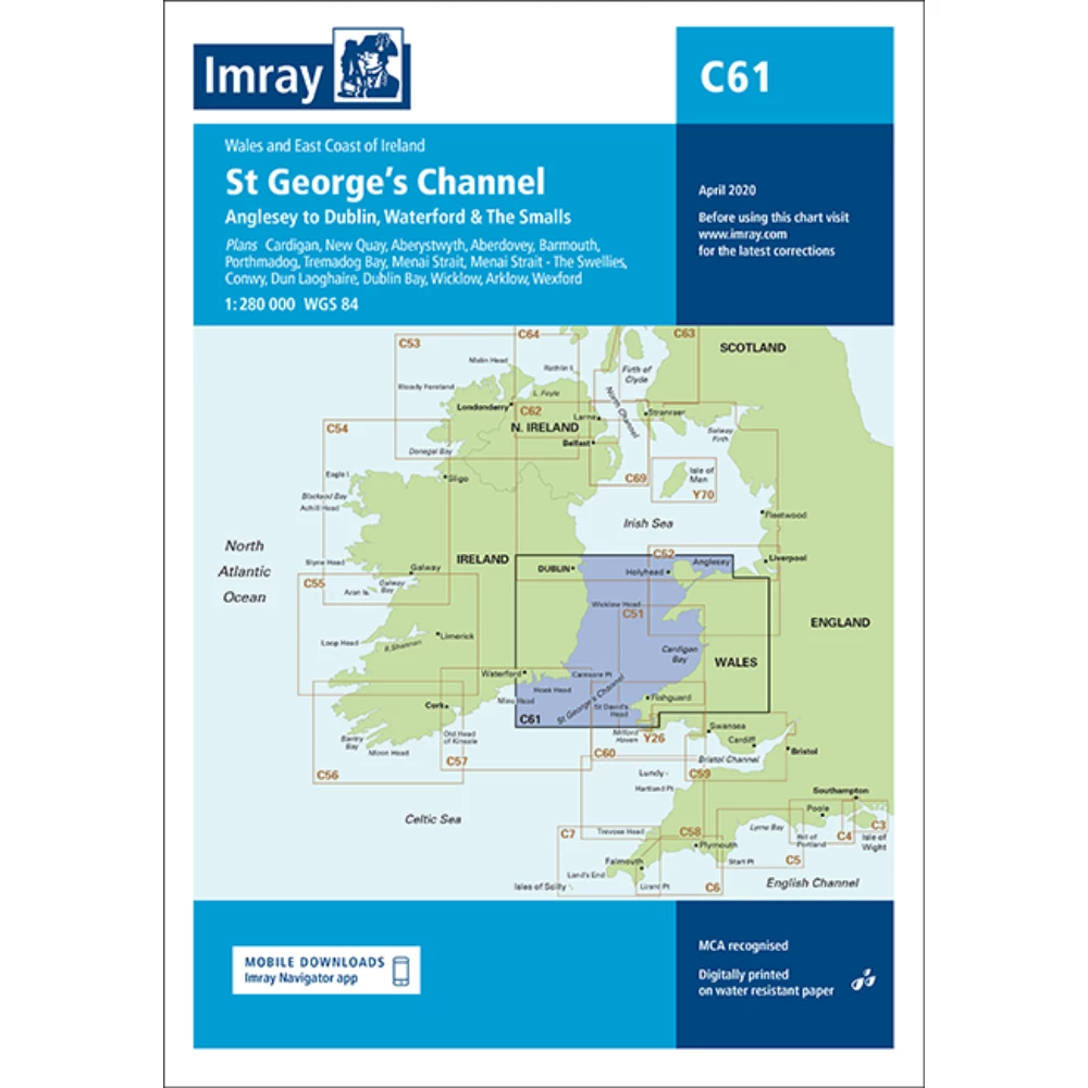 Imray C61 St George's Channel
