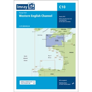 Imray C10 Western English Channel Passage Chart 