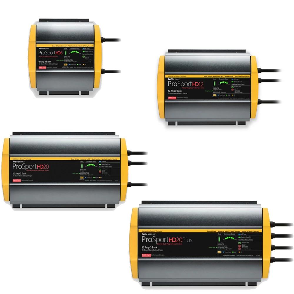 ProMariner ProSportHD Waterproof Battery Charger 