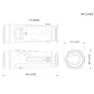 Pixfra Mile M20-B10 Thermal Imaging Monocular 