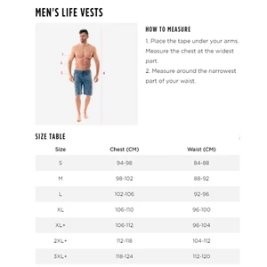 Jobe Mens Neoprene Ski Life Vest