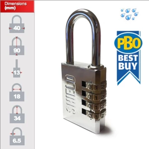 Shield Locks Marine Combination Padlock 40mm 