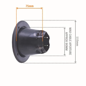 Force 4 Adjustable Outboard Cable Splashwell Grommet 
