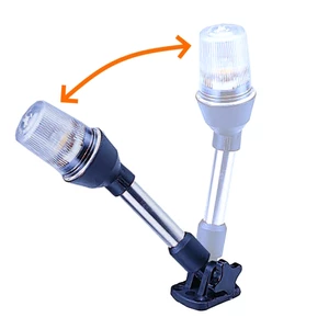 Force 4 Folding 23cm Pole Light - White Light 