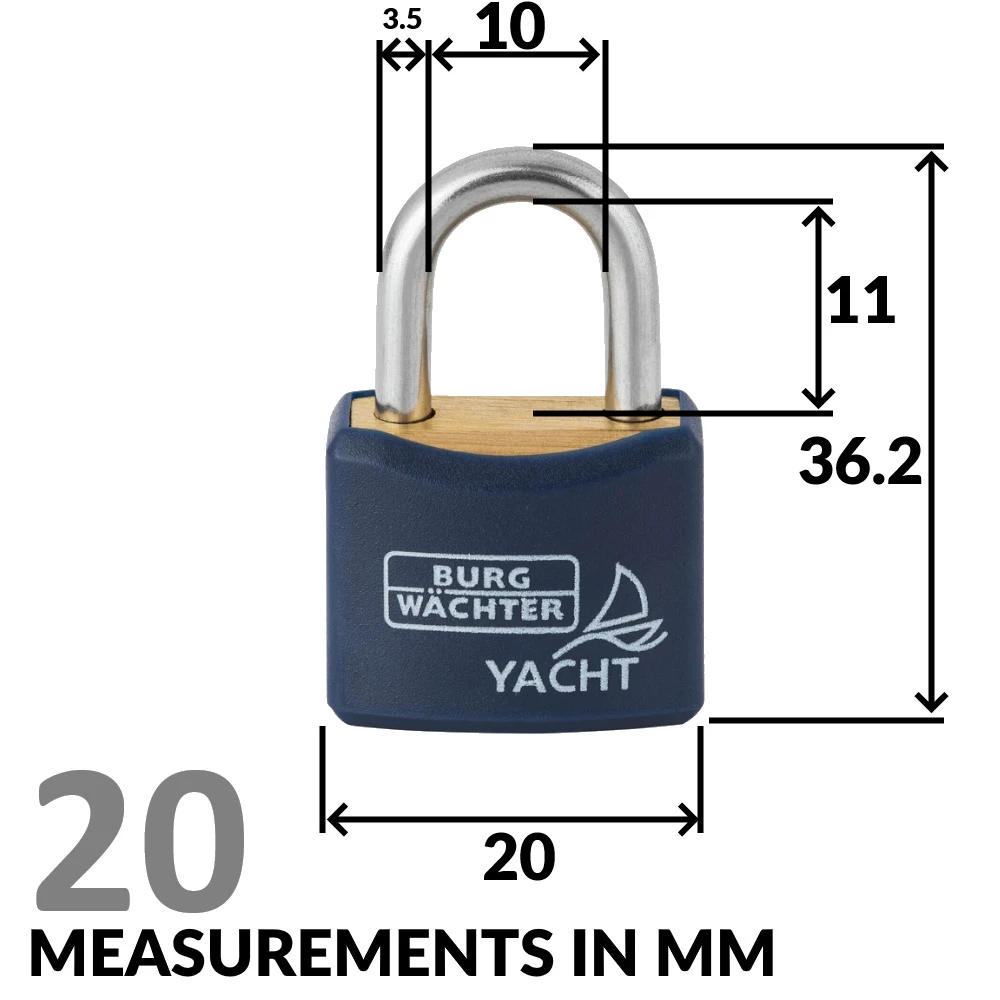 Marine Rustproof Yacht Padlock