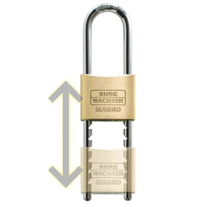 Burg Wachter Extra Long Hasp Padlock 