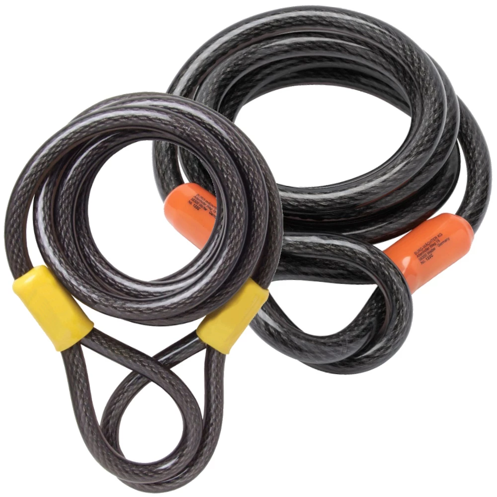 Burg Wachter Braided Steel Double Loop Security Cable 