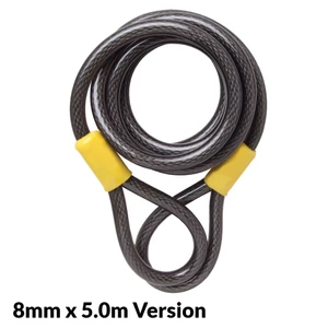 Burg Wachter Braided Steel Double Loop Security Cable 