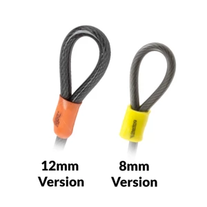 Burg Wachter Braided Steel Double Loop Security Cable 